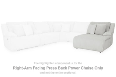 Chaise longue reclinable eléctrica de nivel superior con brazo derecho