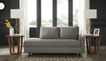 Chaise esquinera Lyman con brazo derecho