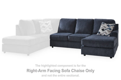 Sofá chaise longue con brazo derecho de Albar Place