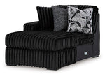 Midnight-Madness Left-Arm Facing Corner Chaise