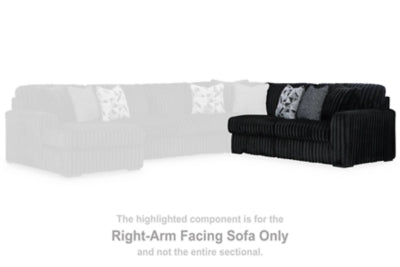 Midnight-Madness Right-Arm Facing Sofa