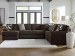 Midnight-Madness 4-Piece Sectional with Chaise
