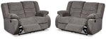 Tulen Set of 2 Reclining Loveseats
