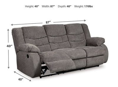 Sofá reclinable Tulen