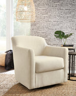Silla giratoria decorativa Bradney