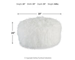 Galice Oversized Accent Ottoman