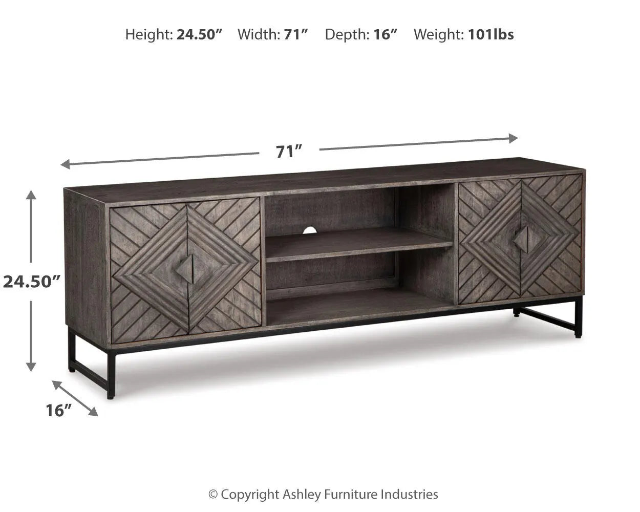 Gabinete de acento Treybrook