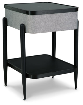 Mesa auxiliar Jorvalee con altavoz