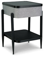 Mesa auxiliar Jorvalee con altavoz