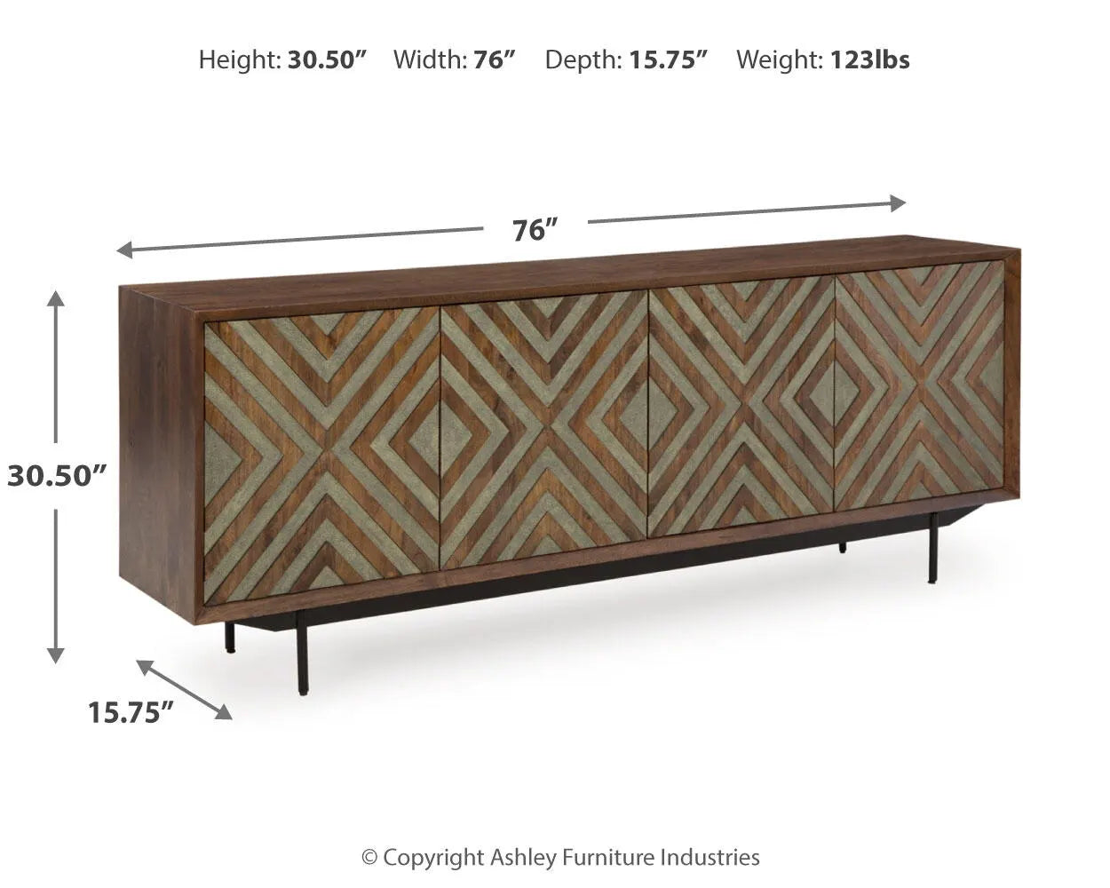 Dreggan Accent Cabinet