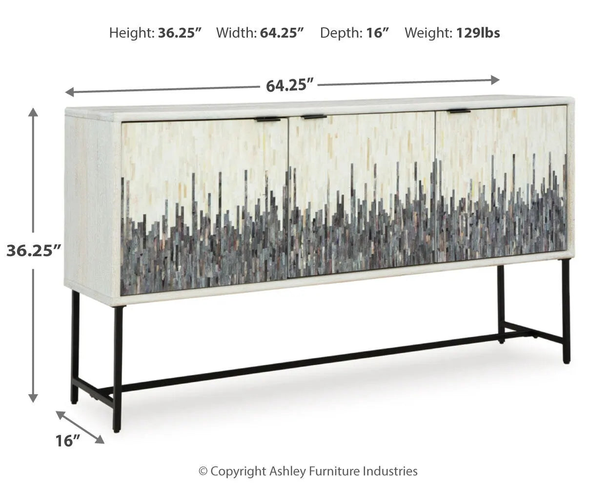 Freyton Accent Cabinet