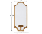 Aplique de pared Dumi