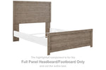 Cabecero/pie de cama de panel completo Culverbach