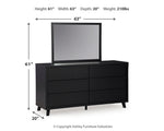 Danziar Dresser and Mirror