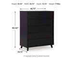 Danziar Wide Chest of Drawers