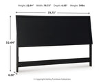 Danziar King Panel Headboard