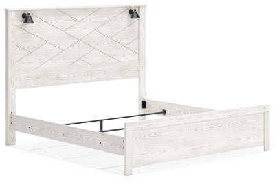 Cama con paneles Gerridan King