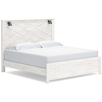 Cama con paneles Gerridan King