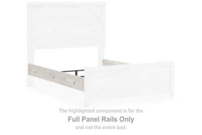 Rieles de panel completo Gerridan