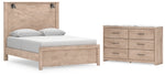 Senniberg Queen Panel Bed and Dresser
