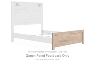 Estribo de cama con panel Queen de Senniberg