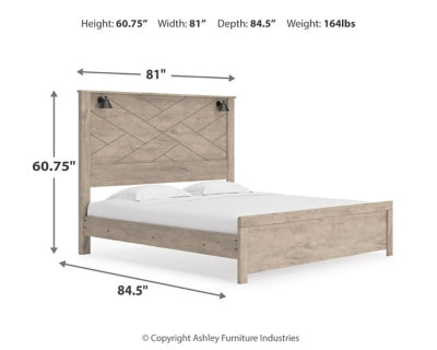 Cama Senniberg King con paneles