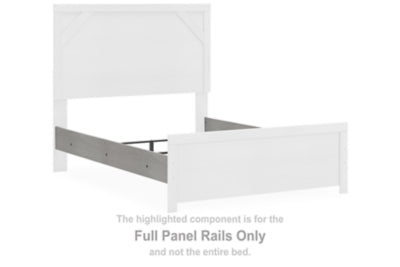 Rieles de panel completo Cottonburg