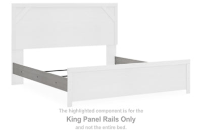 Rieles de panel Cottonburg King