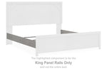 Rieles de panel Cottonburg King