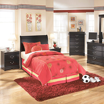 Huey Vineyard Twin Sleigh Headboard