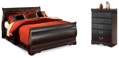 Cama Queen Sleight y cómoda Huey Vineyard