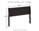 Huey Vineyard Queen Sleigh Headboard