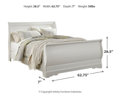 Anarasia Queen Sleigh Footboard