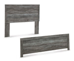 Cabecera/pie de cama con panel Queen Bronyan
