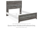 Cabecera/pie de cama con panel Queen Bronyan