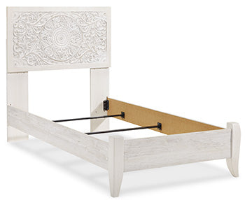 Estribo de cama Paxberry de dos paneles con rieles