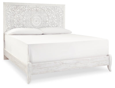 Cama Paxberry King con paneles