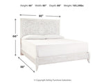 Cama Paxberry King con paneles