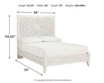Cama Paxberry con paneles completos