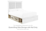 Almacenamiento lateral Cambeck Queen/King con riel