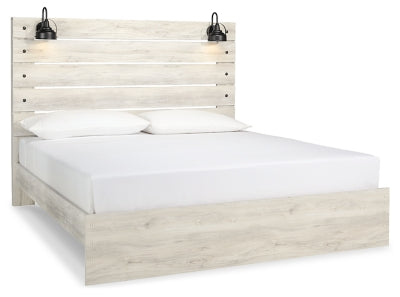 Cama King con paneles Cambeck