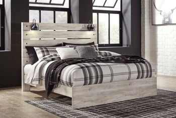 Cama King con paneles Cambeck
