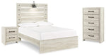 Cama completa, cómoda y mesita de noche Cambeck