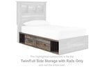 Drystan - Almacenamiento lateral doble o completo con rieles