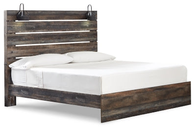 Cama con paneles Drystan King