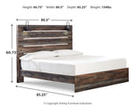 Cama con paneles Drystan King