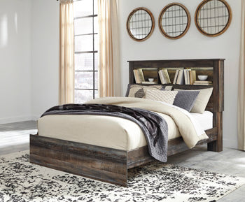 Drystan Queen Bookcase Bed