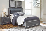 Cama Queen con paneles Lodanna