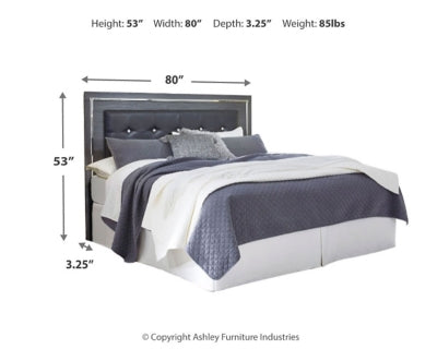 Lodanna King/California King Upholstered Panel Headboard