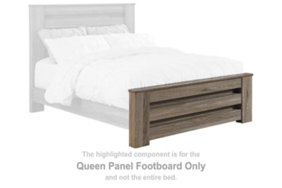 Zelen Queen Panel Footboard
